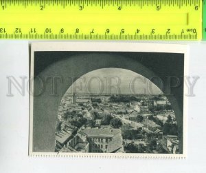 474353 USSR Lithuania Vilnius view of the old town miniature postcard