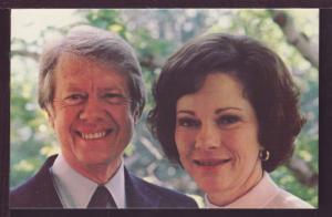 Jimmy Carter and Rosalyn Post Card 3478