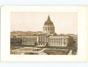 Divided-Back CITY HALL San Francisco California CA E5456