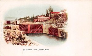 Cascade Locks, Columbia River Canal Unused 