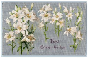 Henderson Minnesota MN Postcard Easter Lilies Flowers Winsch Back Embossed