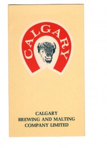 Alberta, Calgary Brewing and Malting Company Vintage, Promotion, Facts, Recipe