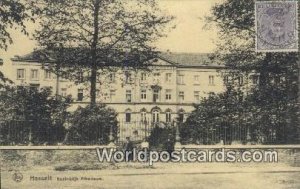 Koninklijk Atheneum Hasselt, Belgium 1920 Stamp on front 