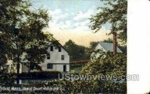 Oldest Snuff Mill in the US - Byfield, Massachusetts MA