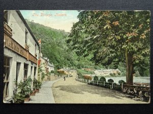 Monmouthshire TINTERN VILLAGE & ROSE & CROWN INN c1909 Postcard by Valentine