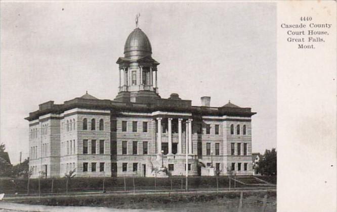 Montan Great Falls Cascade County Court House