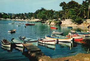 Postcard The Harbour And Olivett La Cote D'Azur French Riviera France