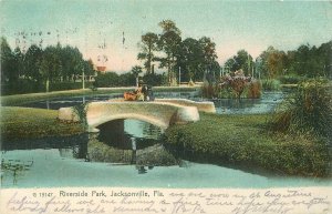 Postcard 1907 Florida Jacksonville Riverside Park G15147 Rotograph 23-11937