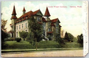 Tacoma Washington WA, 1909 Annie Wright Seminary, Building, Vintage Postcard