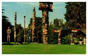 Postcard INDIAN SCENE Victoria British Columbia BC AP1775