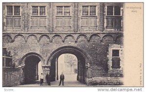 Men Standing, Abdij, Middelburg (Zeeland), Netherlands, 1900-1910s