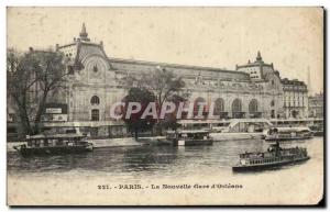 Paris - 14 New Gare d & # 39Orleans - Old Postcard