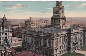 Iowa Des Moines Court House 1911