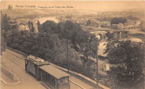 Lot127 namur citadelle  panorama vu du tienne des blanches tram belgium