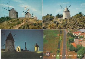 MILLS MOULINS FRANCE 108 Vintage Postcards Mostly pre-1980 (L5758)