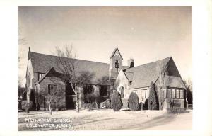 Coldwater Kansas Methodist Church Real Photo Antique Postcard K54600