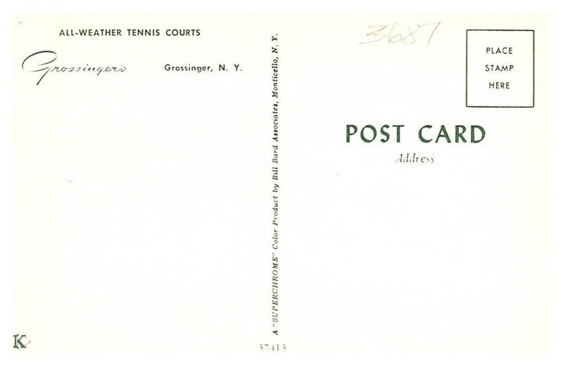 New York Grossinger ,  Tennis