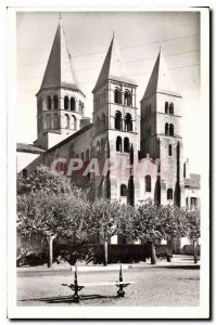 Old Postcard Paray le Monial S and L Basilica