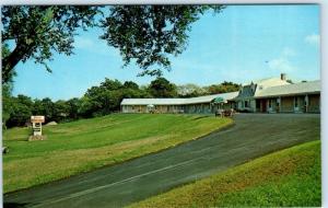 SANDWICH, Massachusetts MA   Cape Cod   SANDY'S MOTOR LODGE  c1960s-70s Postcard