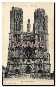 Old Postcard Toul La Cathedrale