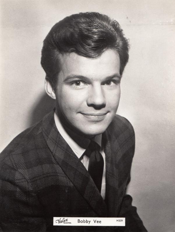 Bobby Vee Valex Blackpool Vintage Rare 8x6 Publicity Photo Photograph