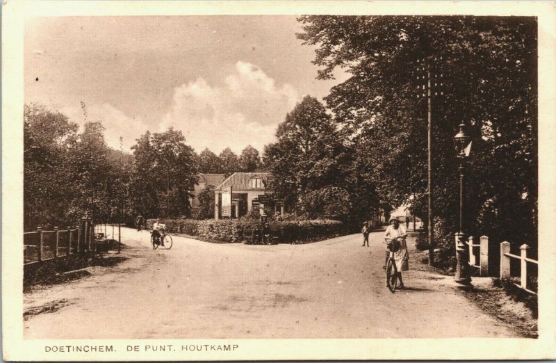 Netherlands Doetinchem De Punt Houtkamp Vintage Postcard 04.09