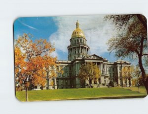 Postcard Colorado State Capitol, overlooking the Civic Center, Denver, Colorado