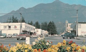 HOPE, British Columbia, Canada, 1968; Main Street, Where Fraser Canyon begins