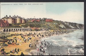 Dorset Postcard - Bournemouth Sand From The Pier, Looking East  RS2523