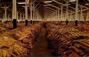 Interior Of Loose-Leaf Tobacco Warehouse