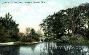 Bridge, Olmstead Park - Jamaica Plain, Massachusetts MA