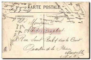Old Postcard Army En Woevre L & # 39arrivee the postman to camp