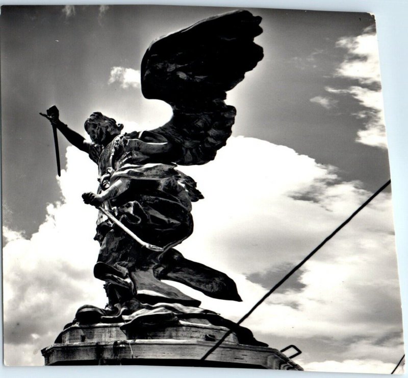 M-71204 The Angel St Angel Castle Rome Italy