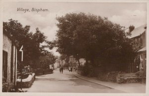 Lancashire Postcard - Bispham Village   RS23930