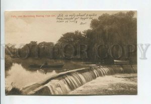 443198 South Africa Maritzburg Boating Club site Falls Vintage postcard