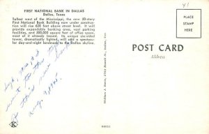 First National Bank Postcard