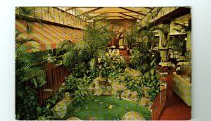 Garden Cafeteria St Petersburg Florida 1968 postcard