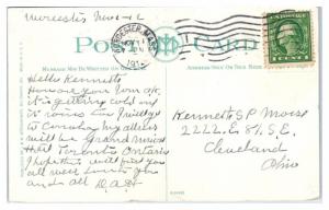 1912 Confederate Soldiers & Sailors Monument, Baltimore MD Postcard REMOVED 2017