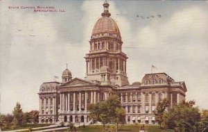 Illinois Springfield State Capitol Building 1913