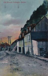 Canada Quebec Old French Cottages