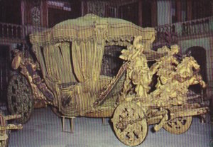 Coach Used By Marquis of Fontes in the Embassy to Rome XVIIIth Century Nation...