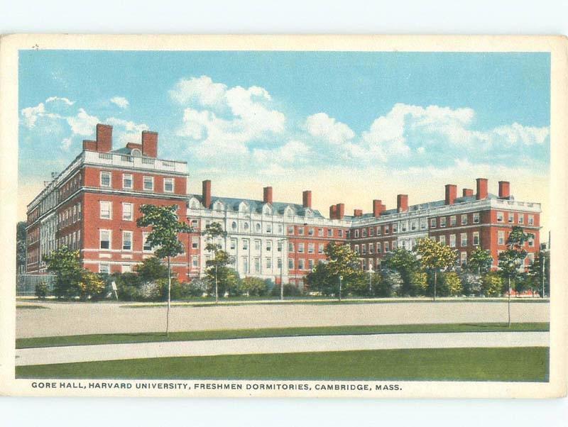 Unused W-Border Harvard University - Cambridge Boston Massachusetts MA E0628