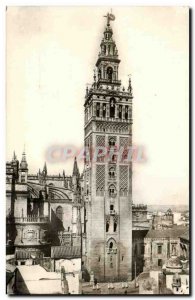 Old Postcard Sevilla La Giralda