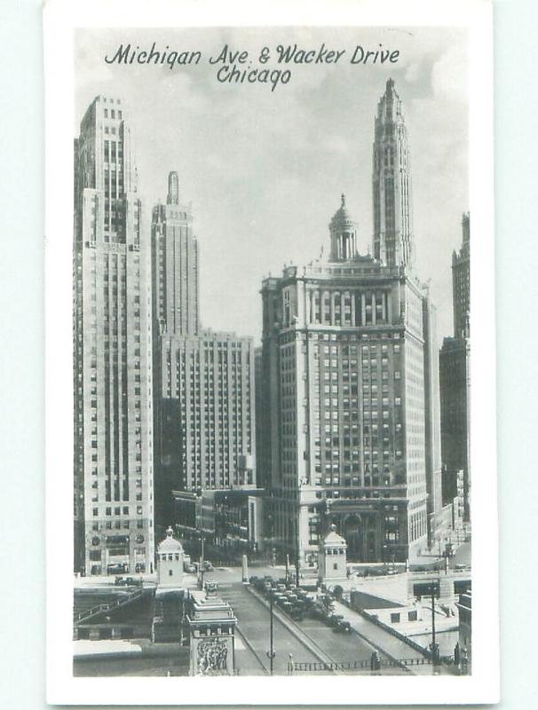 old rppc NICE VIEW Chicago Illinois IL i7016