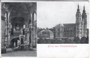 GERMANY   Gruss Aus VIERZEHNHEILIGEN postcard