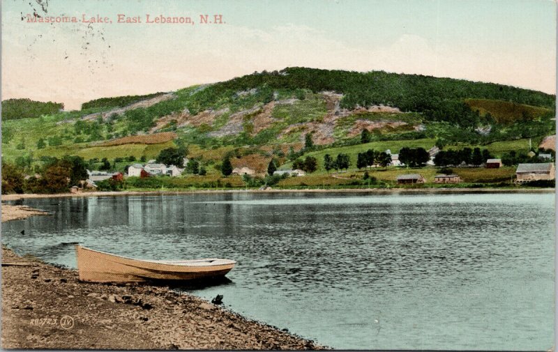 Masconia Lake East Lebanon NH New Hampshire Postcard F51