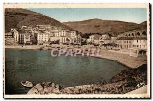 Old Postcard Cerberus Beach and the city