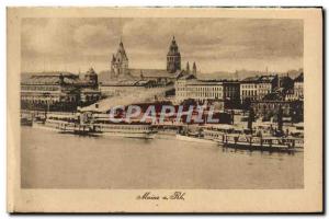 Old Postcard Mainz Rh Charter