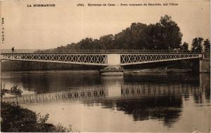 CPA Env. de CAEN - Pont tournant de Ranville sur l'Orne (422468)