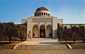 Great Mausoleum Oak Hill Memorial Park Cemetery San Jose California postcard